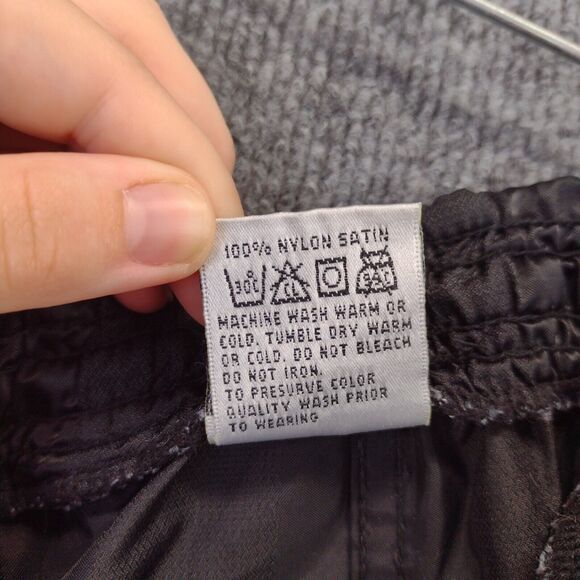 Fieldsheer Athletic Shorts Mens Size Small Black Nylon Satin Logo - Picture 14 of 14